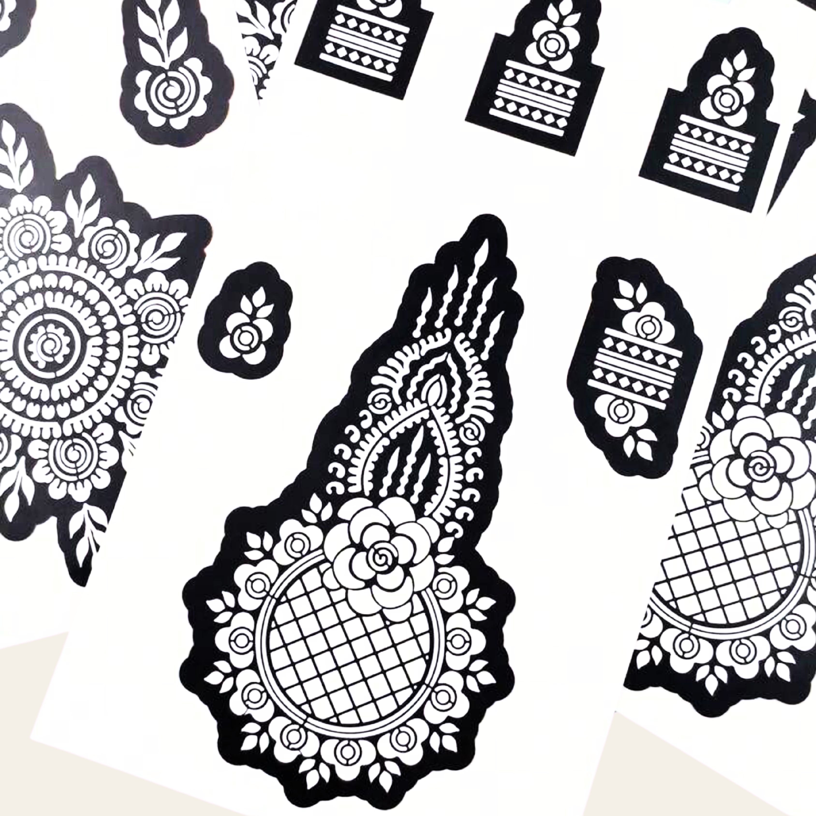 Henna Stencils