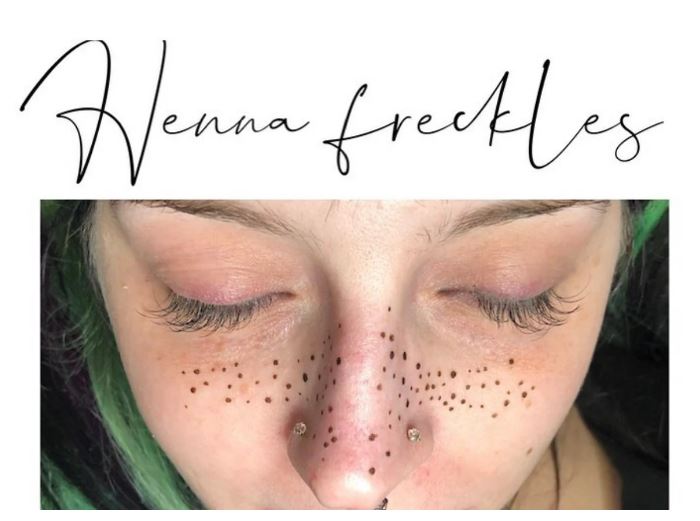 Henna Freckle Kit with Lavender oil